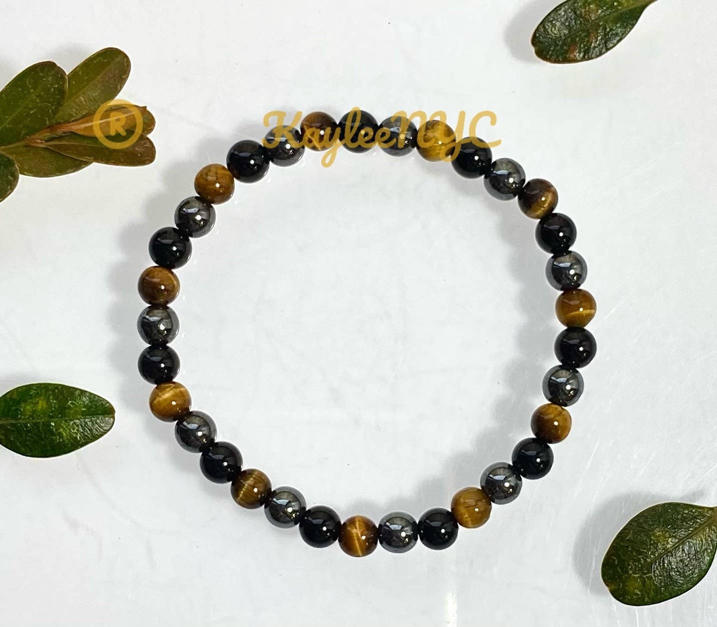 Protection Crystal Healing Stretch Bracelet – 6mm, 7.5"