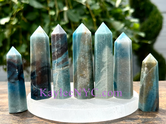 Natural Trolleite Obelisk Tower Point Crystal