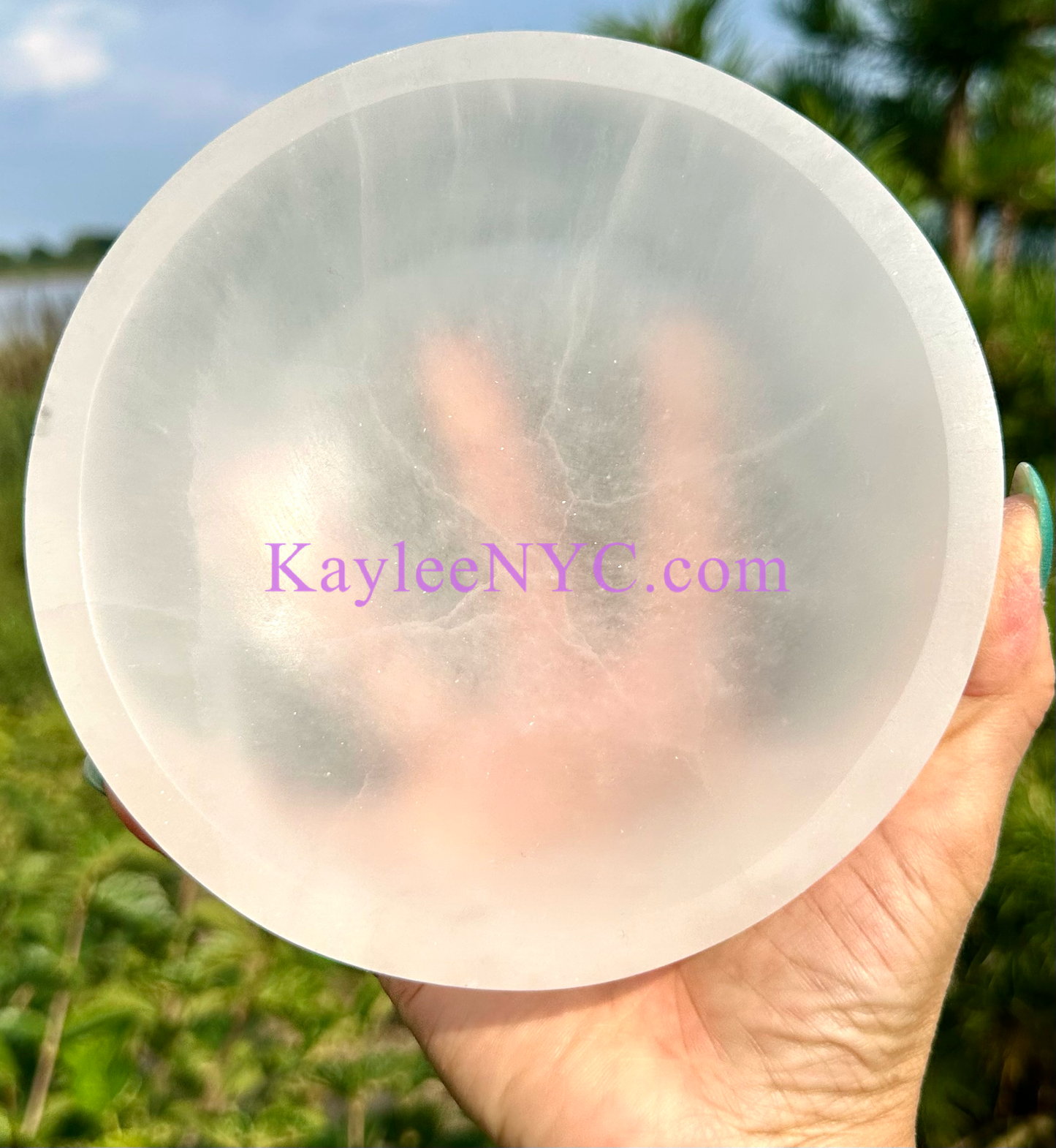 Natural Satin Spar Selenite Bowls