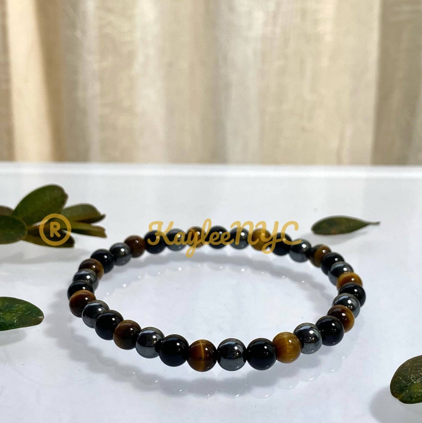 Protection Crystal Healing Stretch Bracelet – 6mm, 7.5"