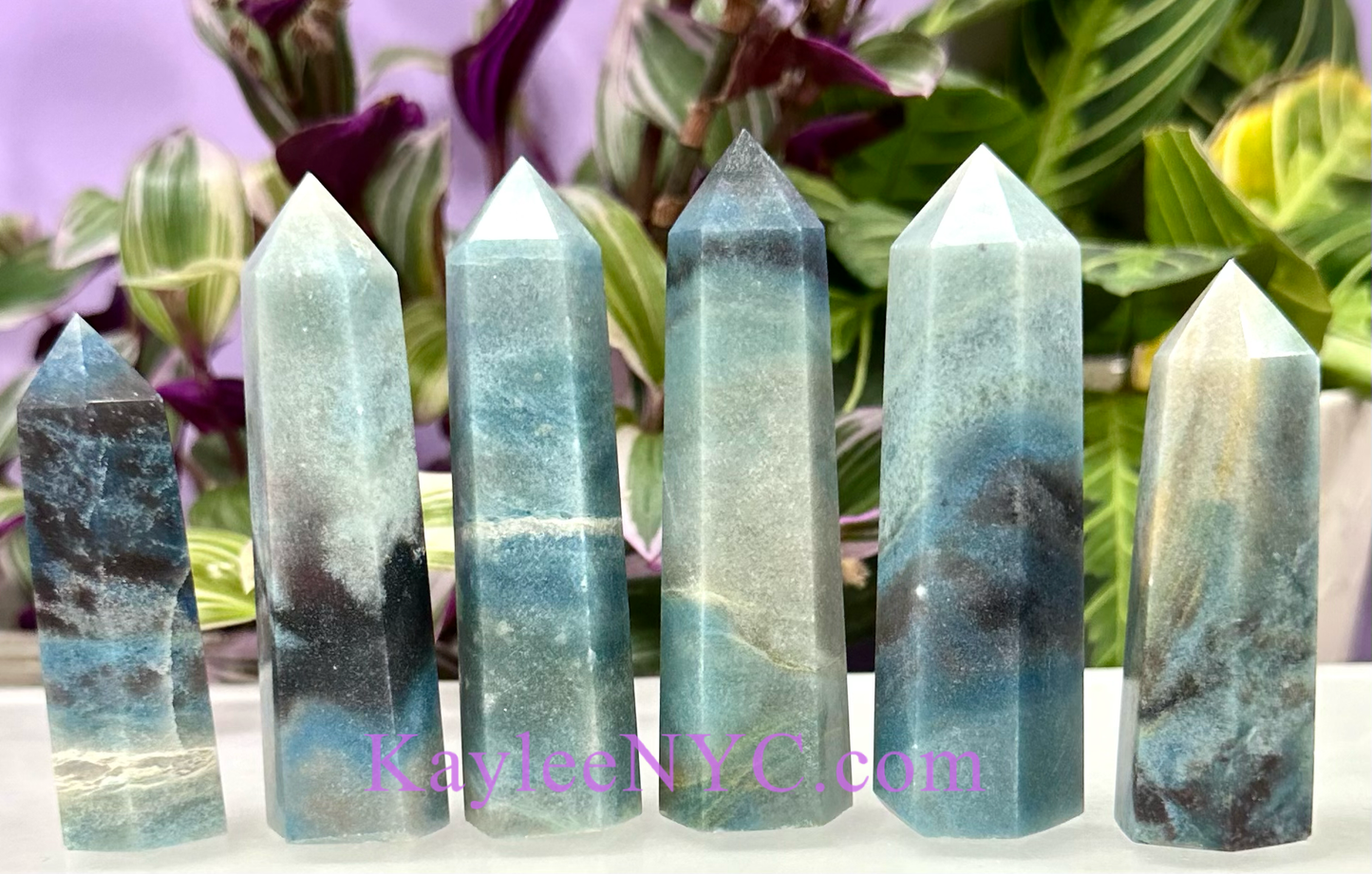 Natural Trolleite Obelisk Tower Point Crystal