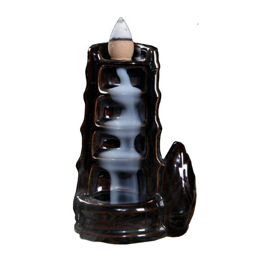 Ceramic Backflow Burner: Tower Waterfall