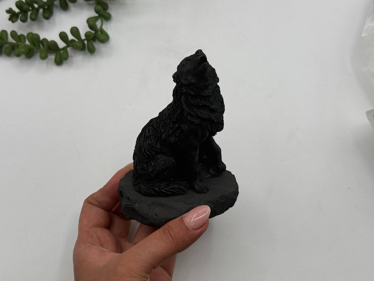 Shungite Figurine Wolf