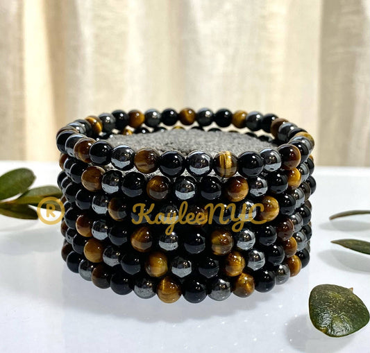 Protection Crystal Healing Stretch Bracelet – 6mm, 7.5"