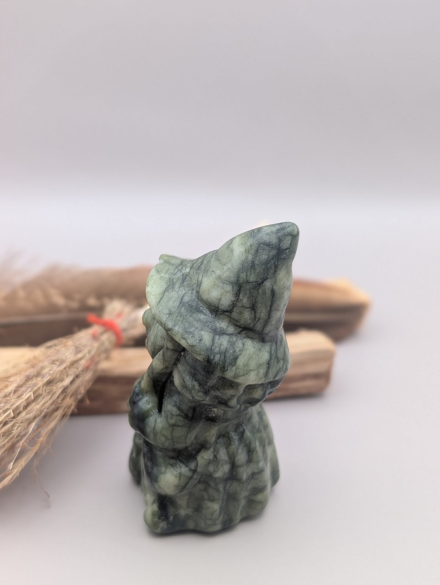 Nephrite Jade Witch