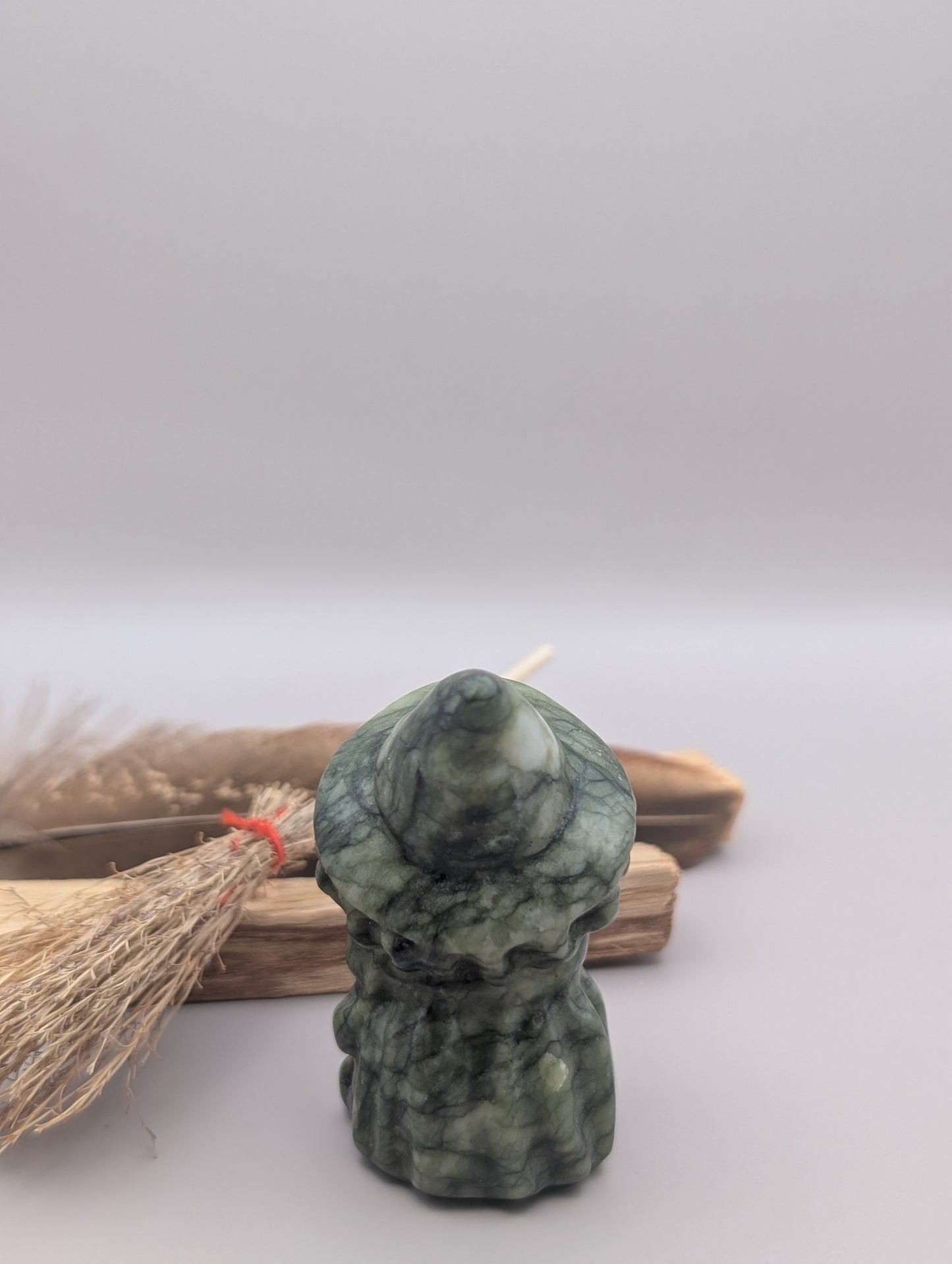 Nephrite Jade Witch
