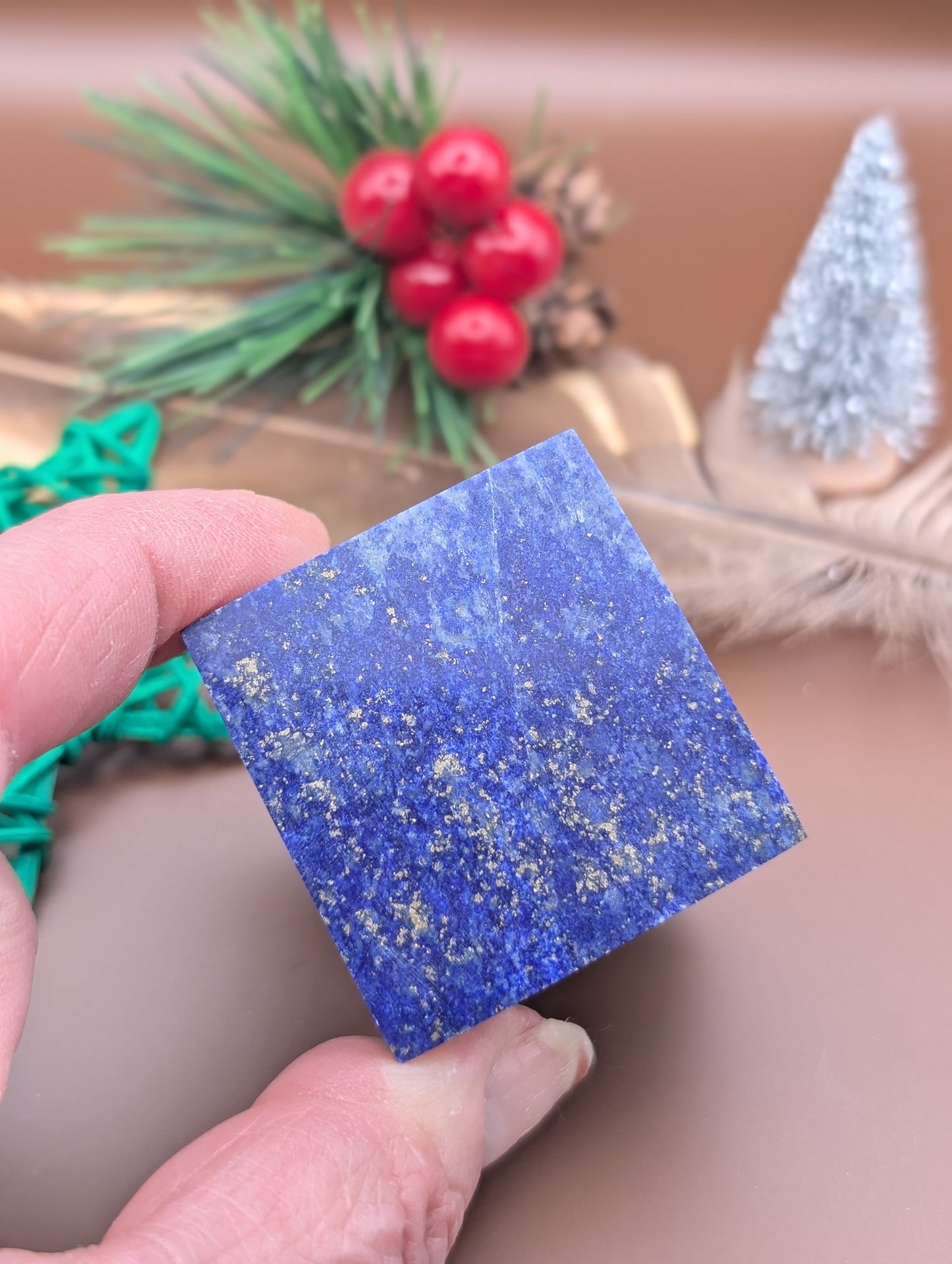 Natural Lapis Lazuli Cube