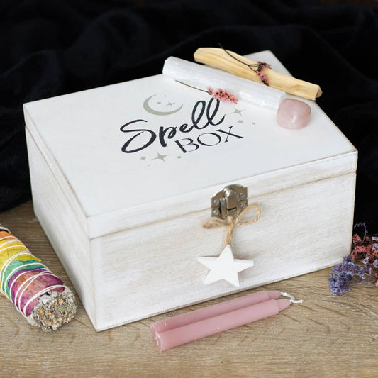 White Witch Spell Storage Box