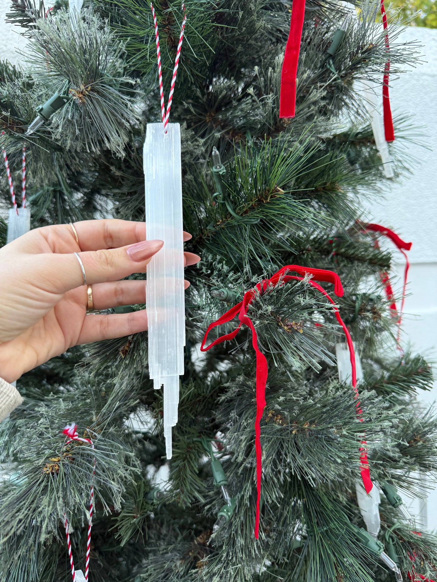 Selenite Crystal Ornament
