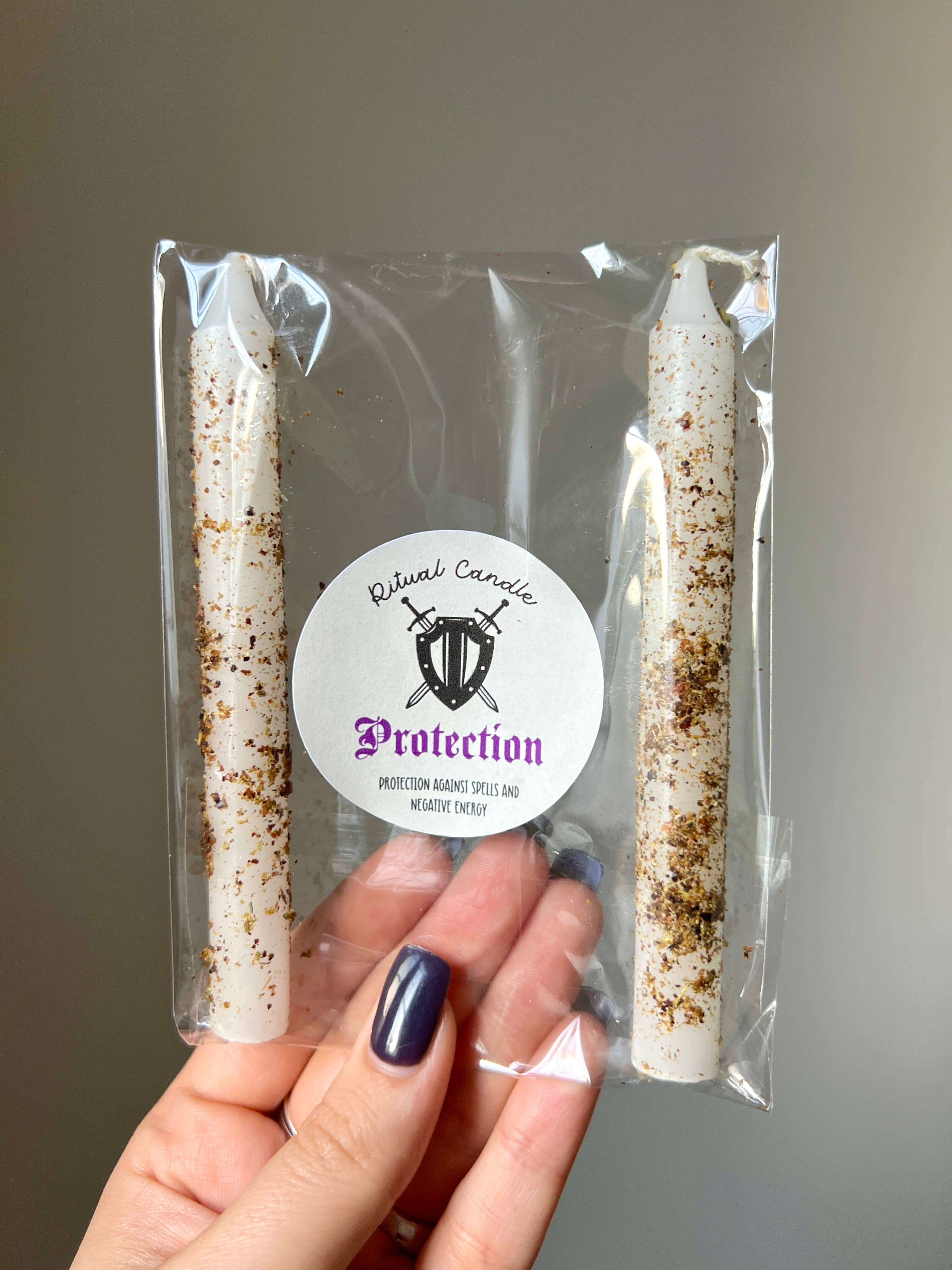 Star For Rituals Protection Ritual Candle – Spirits and Stars Crystals