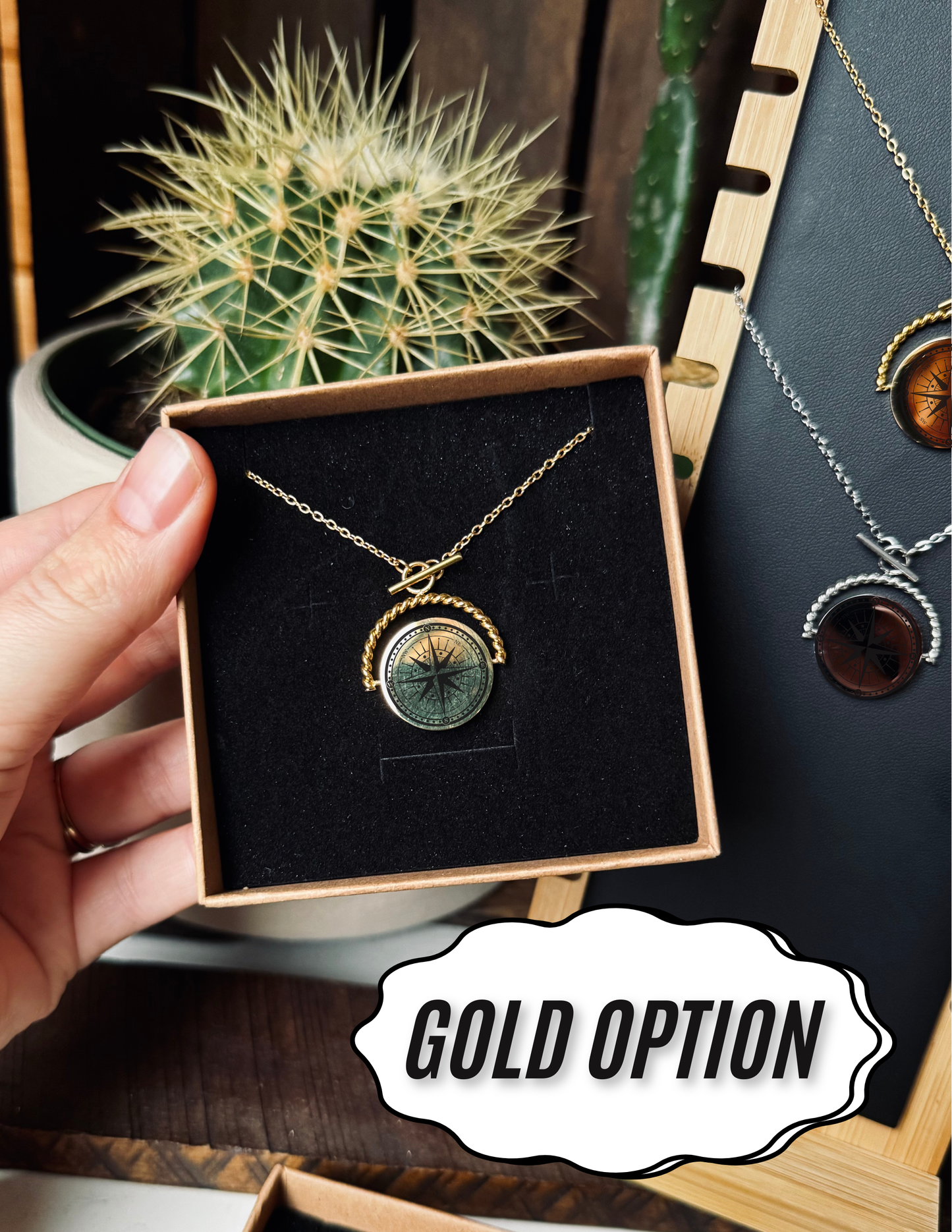 The Compass Necklace, A Symbol of Love and Direction