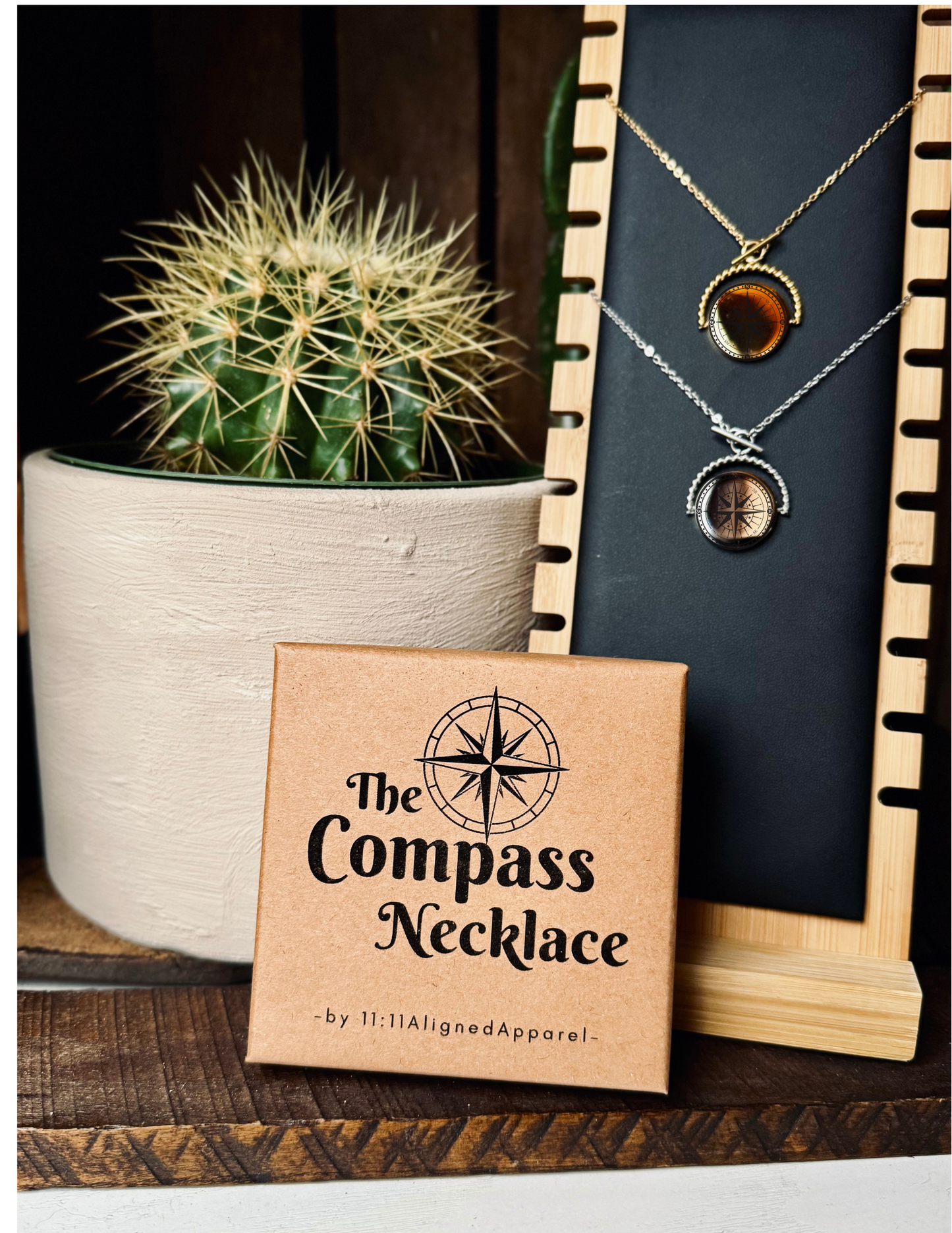 The Compass Necklace, A Symbol of Love and Direction