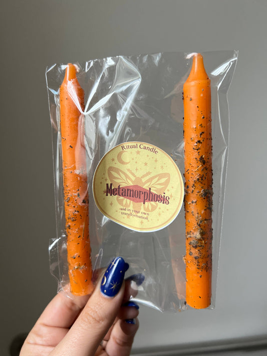 Metamorphosis Goddess Ritual Candle