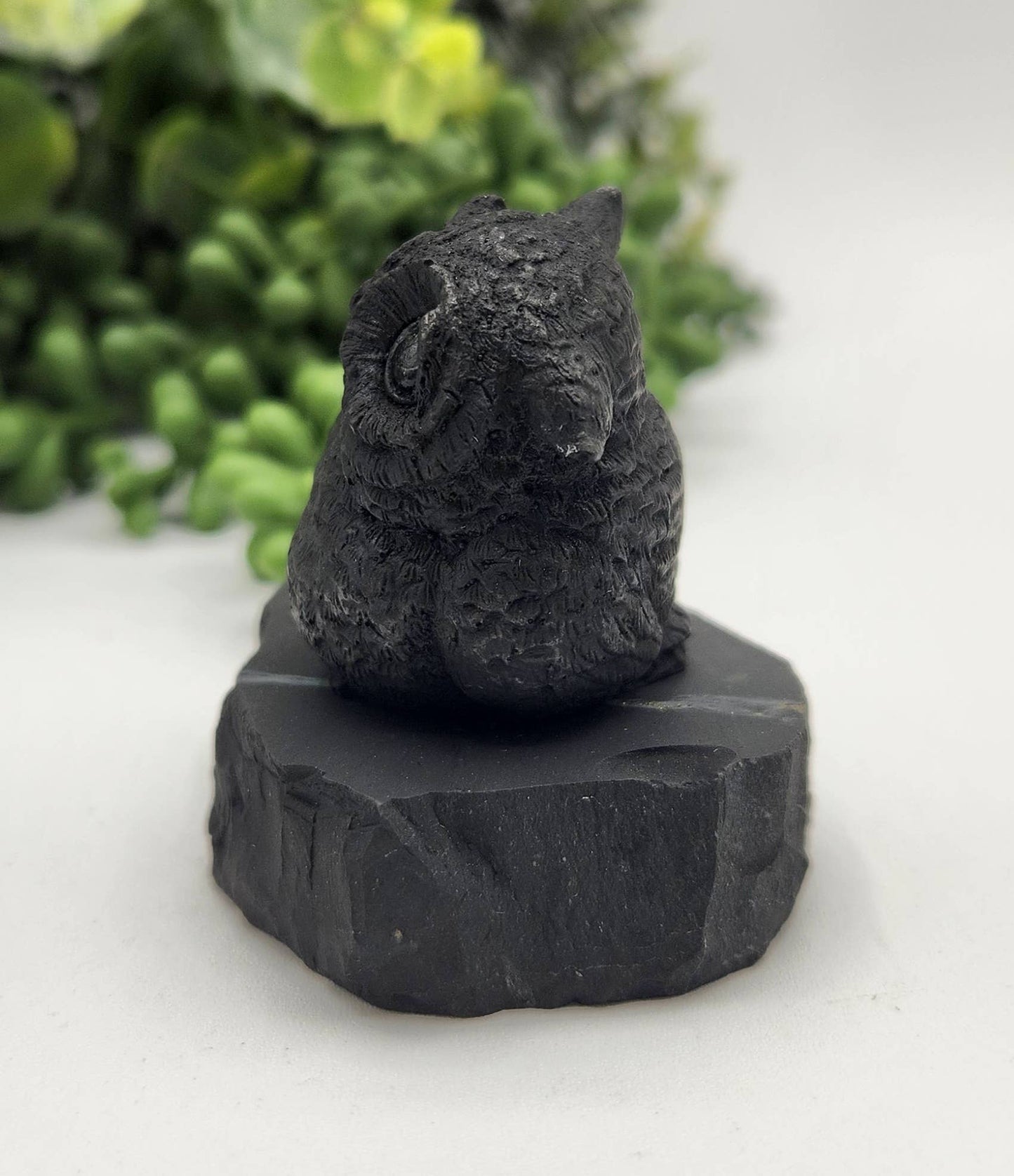 Shungite Figurine Owl and Owlet