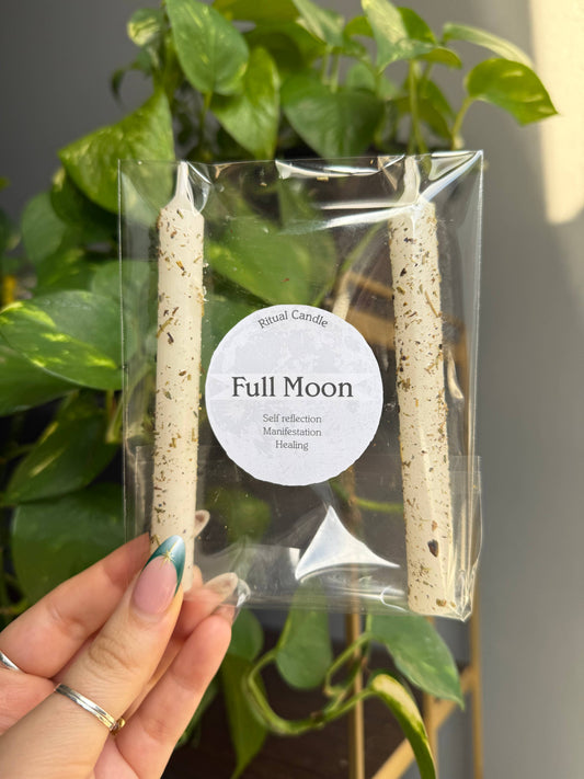 Full Moon Ritual Candles