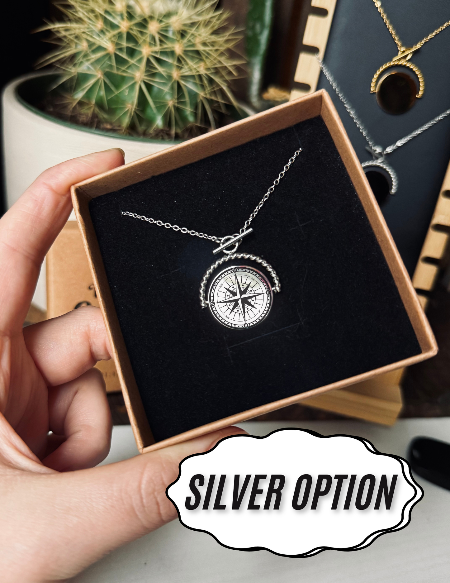 The Compass Necklace, A Symbol of Love and Direction