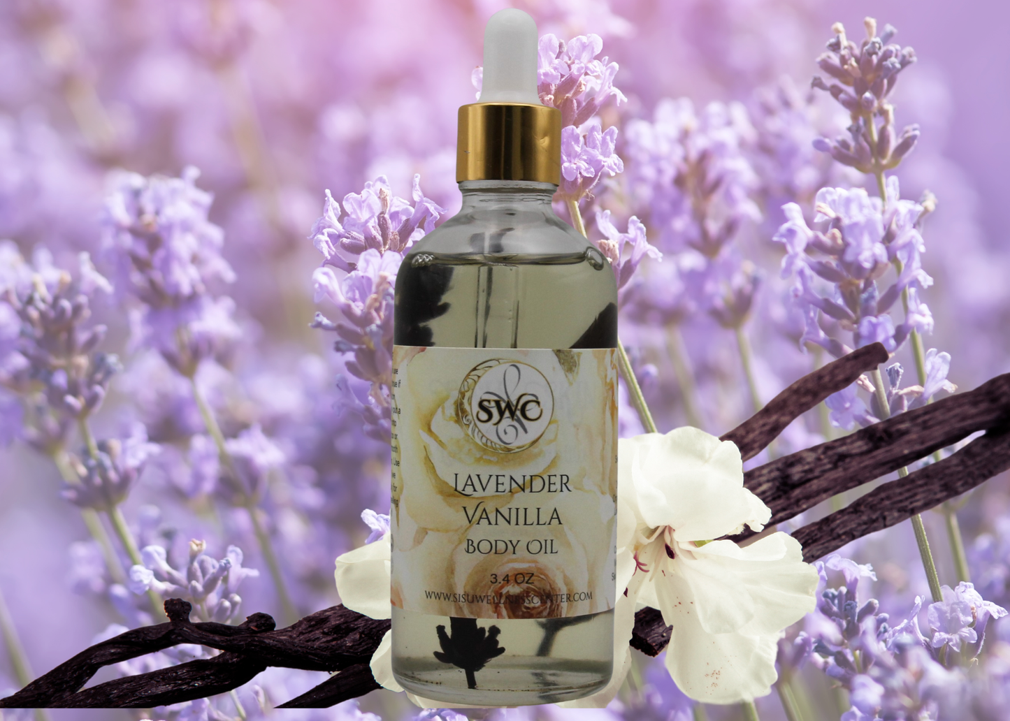 Lavender Vanilla Body Oil