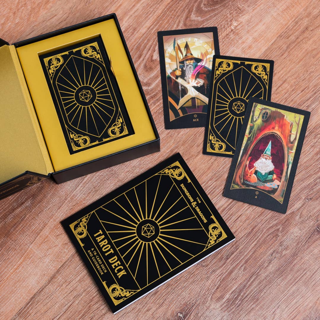 🐉 Dungeons & Dragons Tarot Deck