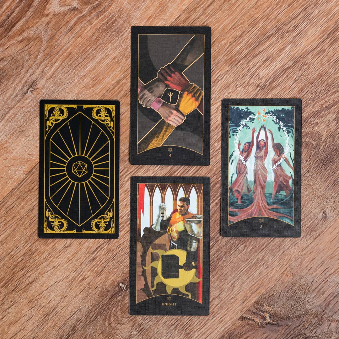 🐉 Dungeons & Dragons Tarot Deck