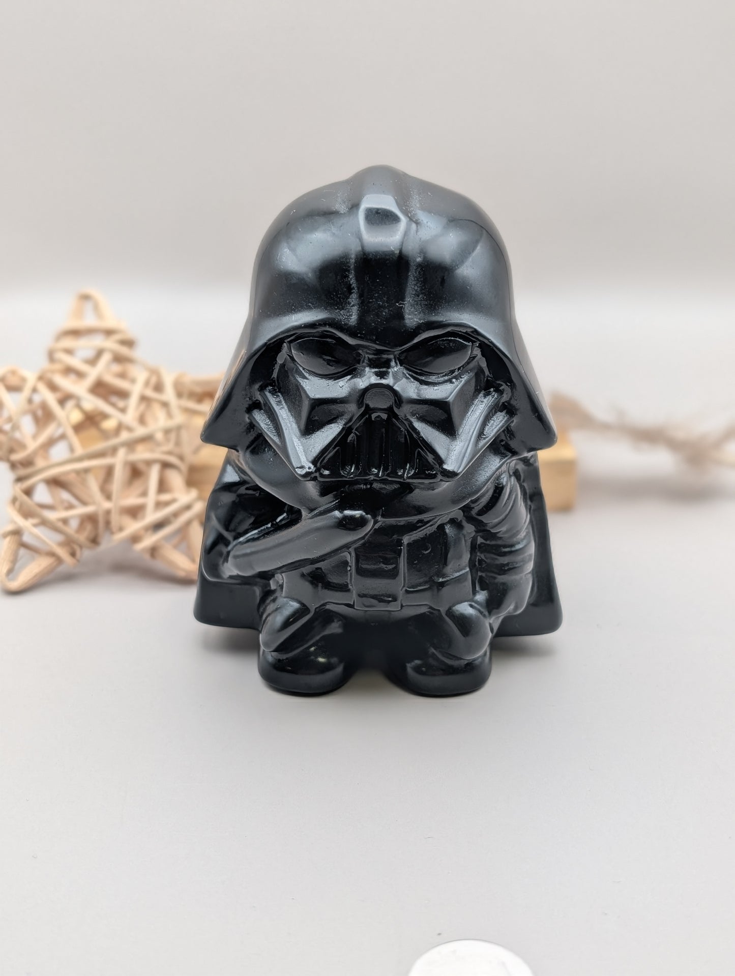 Black Obsidian Dark Lord Carving