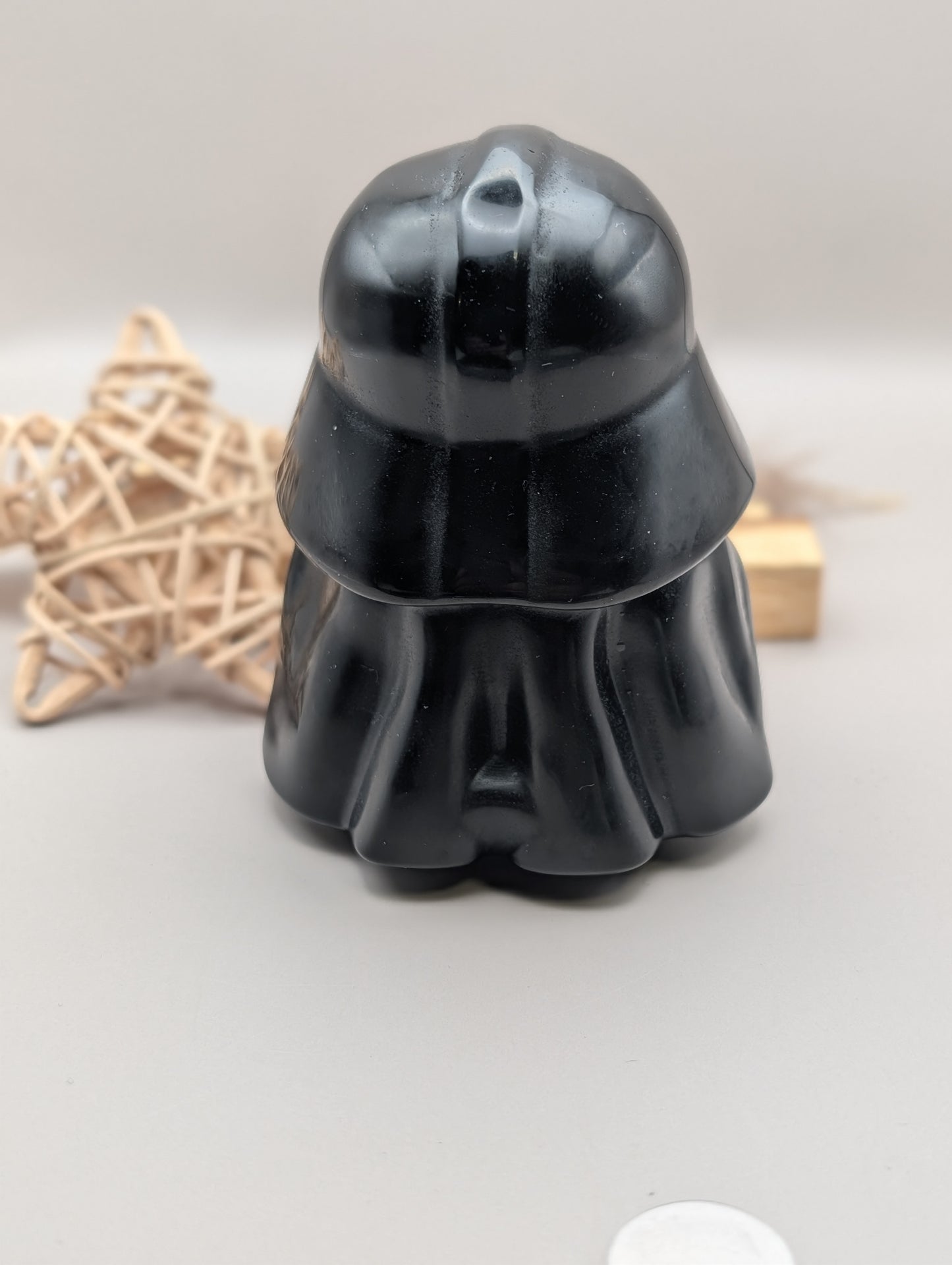 Black Obsidian Dark Lord Carving