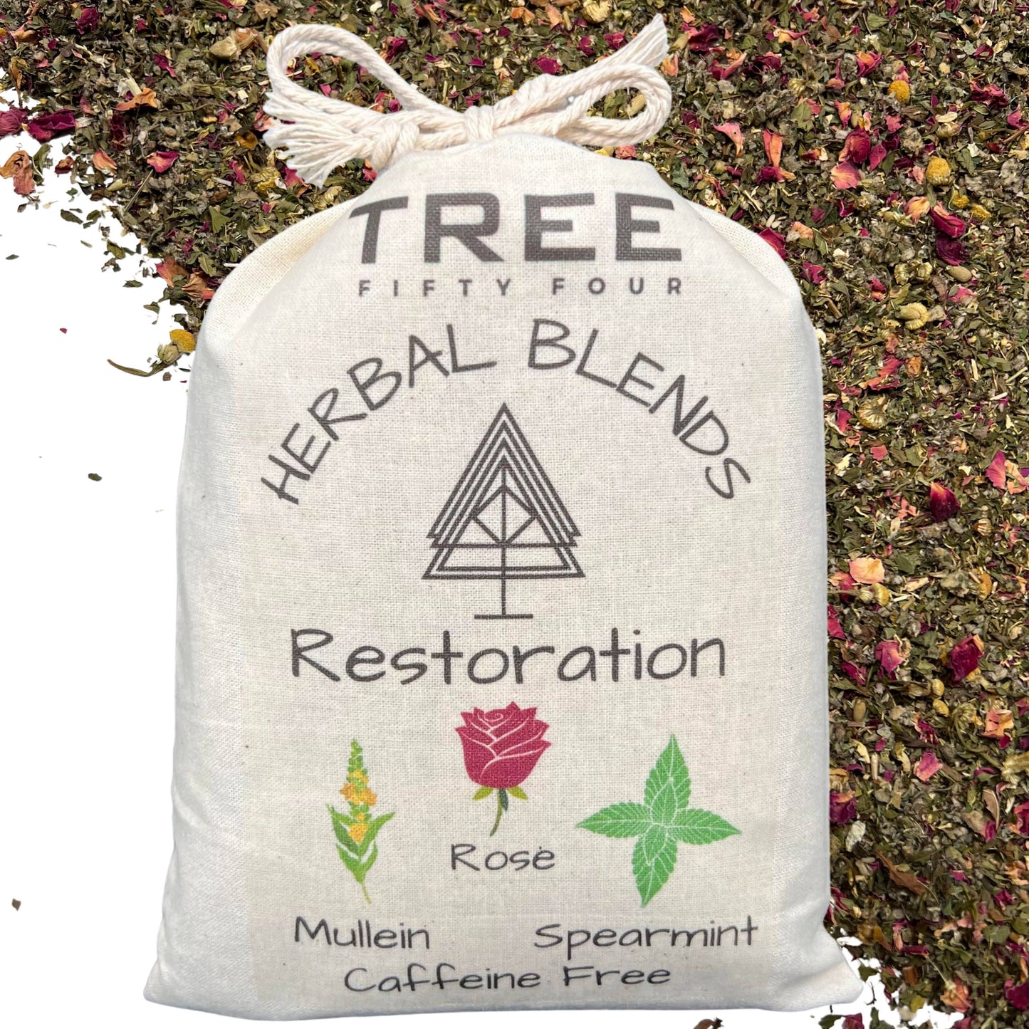 Restoration Herbal Tea Blend in Drawstring Sachet, Loose