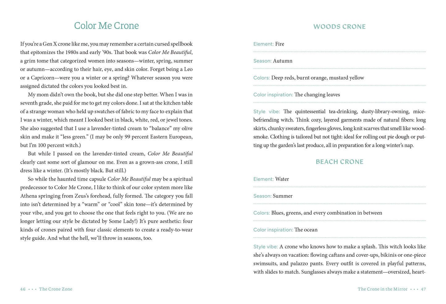 Crone Zone, The