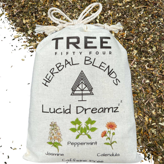 Lucid Dreamz Herbal Tea Blend in Drawstring Sachet, Loose