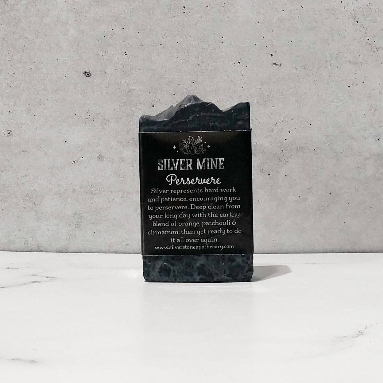 Silver Mine Gemstone Hand and Body Soap
