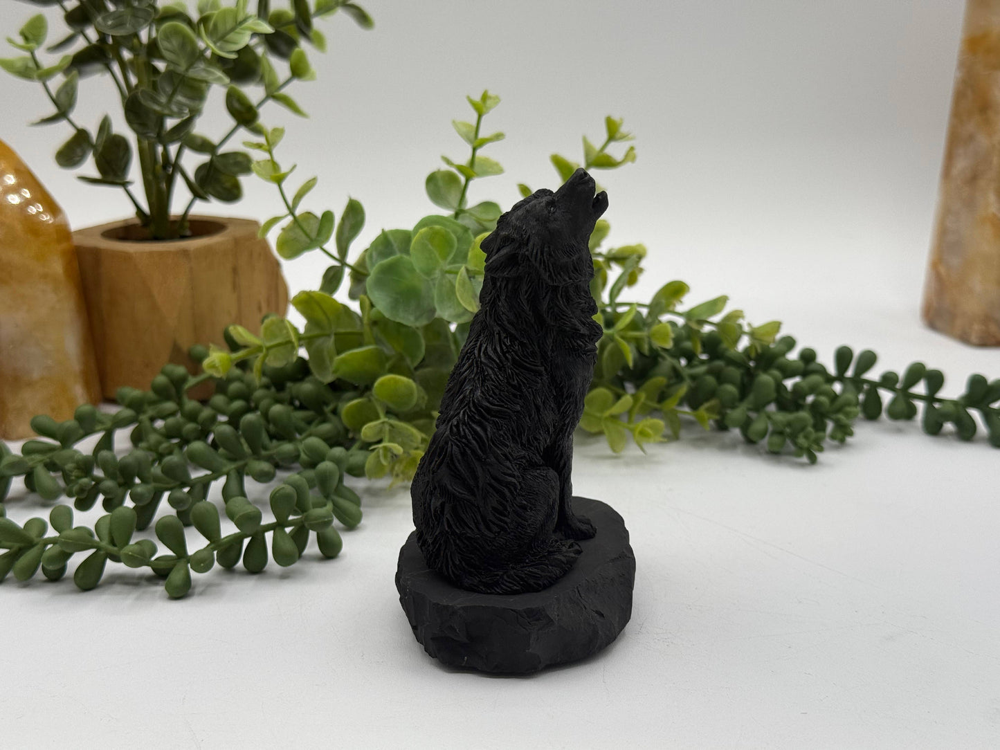 Shungite Figurine Wolf