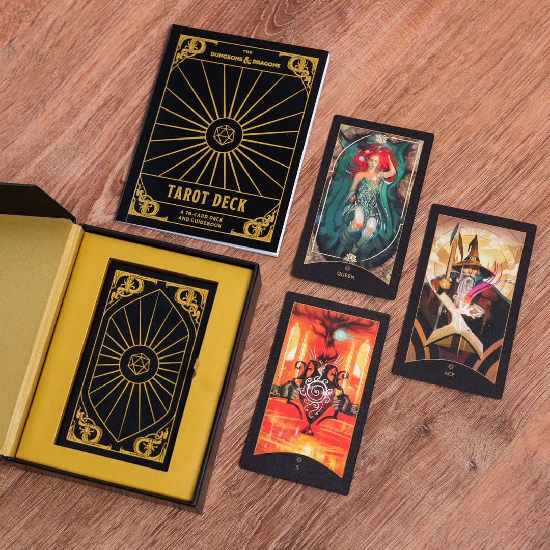 🐉 Dungeons & Dragons Tarot Deck