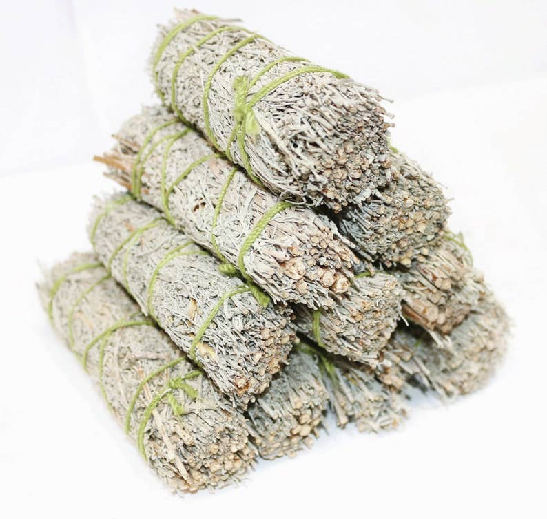4" Blue Sage Smudge Bundle