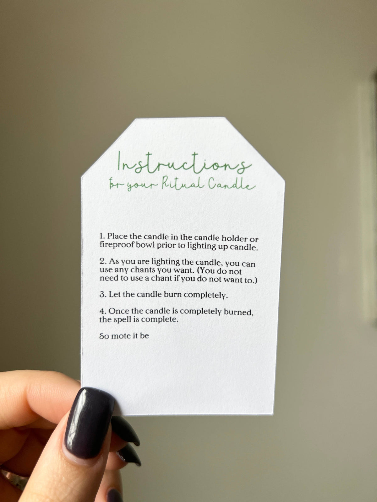 Persephone Goddess Ritual Candle