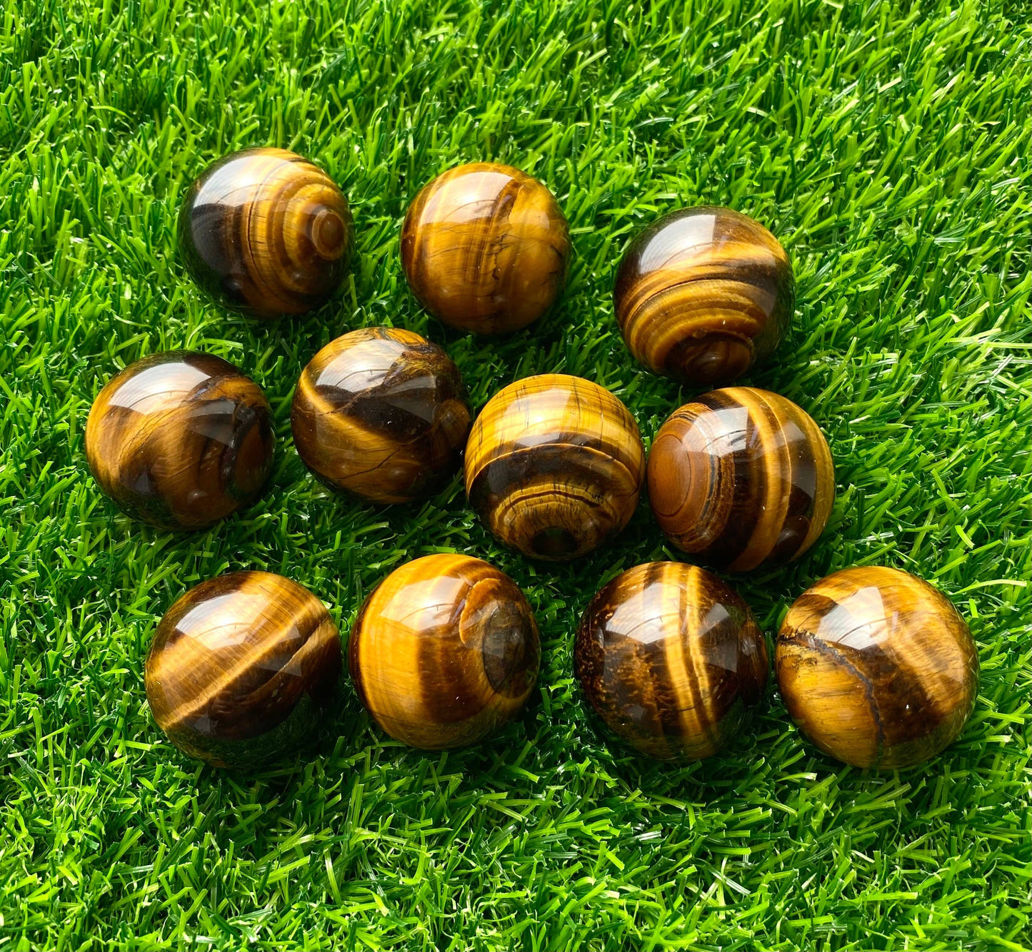 Tiger Eye Spheres Crystal Ball