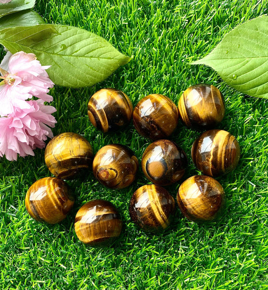 Tiger Eye Spheres Crystal Ball