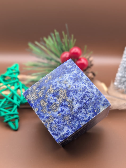 Natural Lapis Lazuli Cube