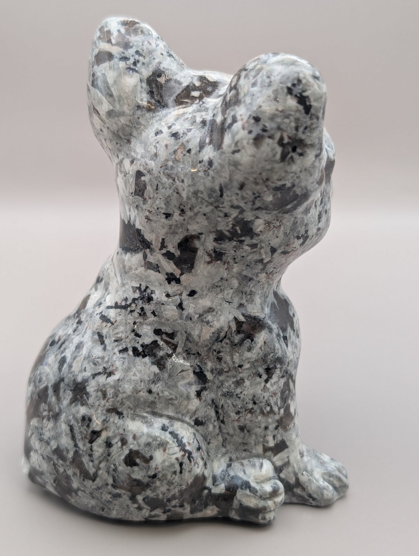 Yooperlite (Emberlite) Crystal Dog