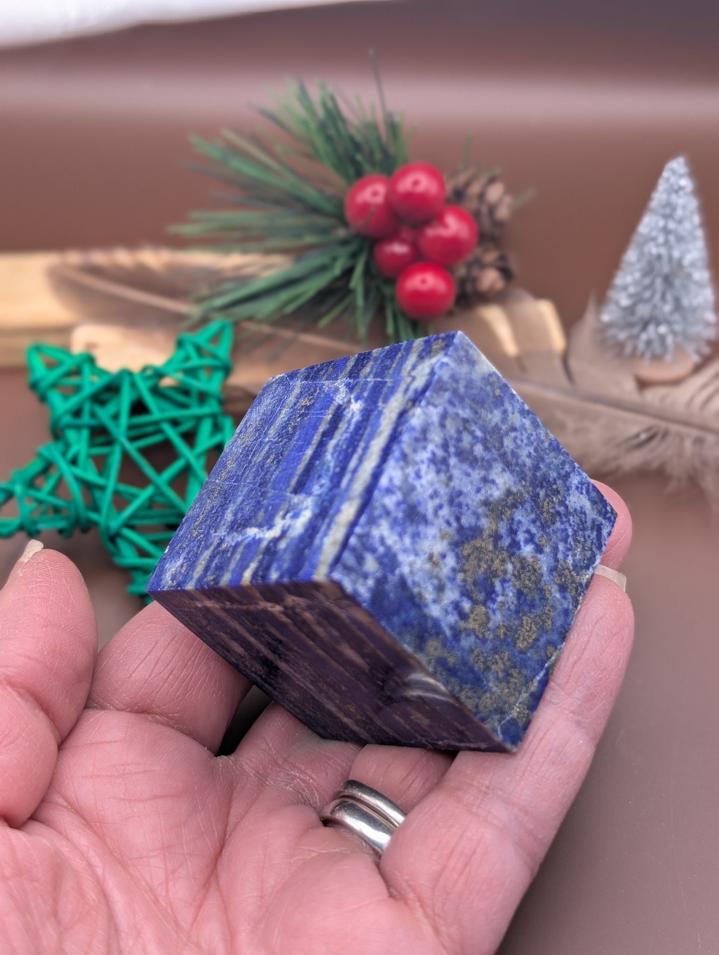 Natural Lapis Lazuli Cube