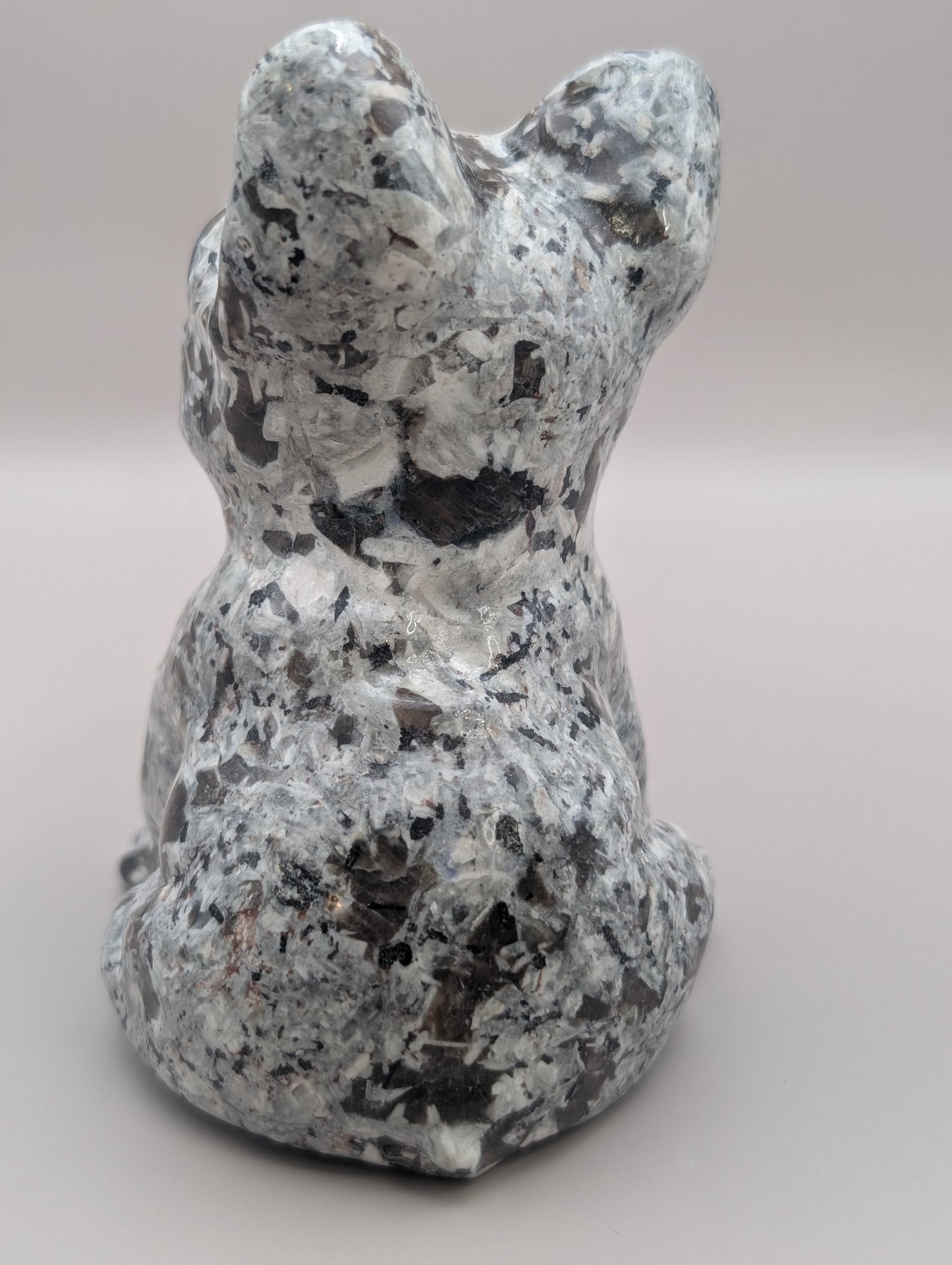 Yooperlite (Emberlite) Crystal Dog