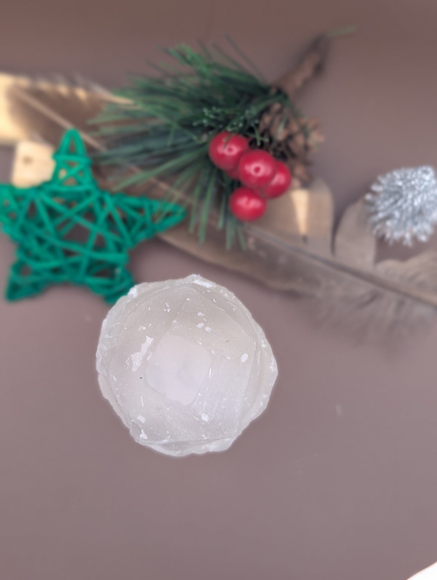 Natural Selenite Cylinder (Satin Spar)