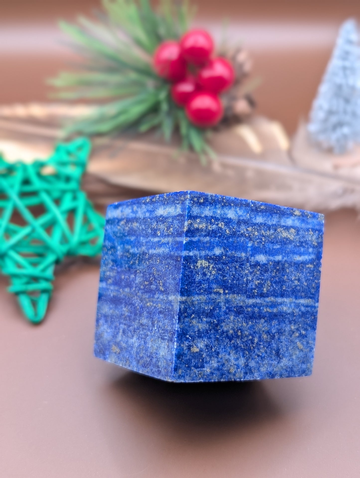 Natural Lapis Lazuli Cube