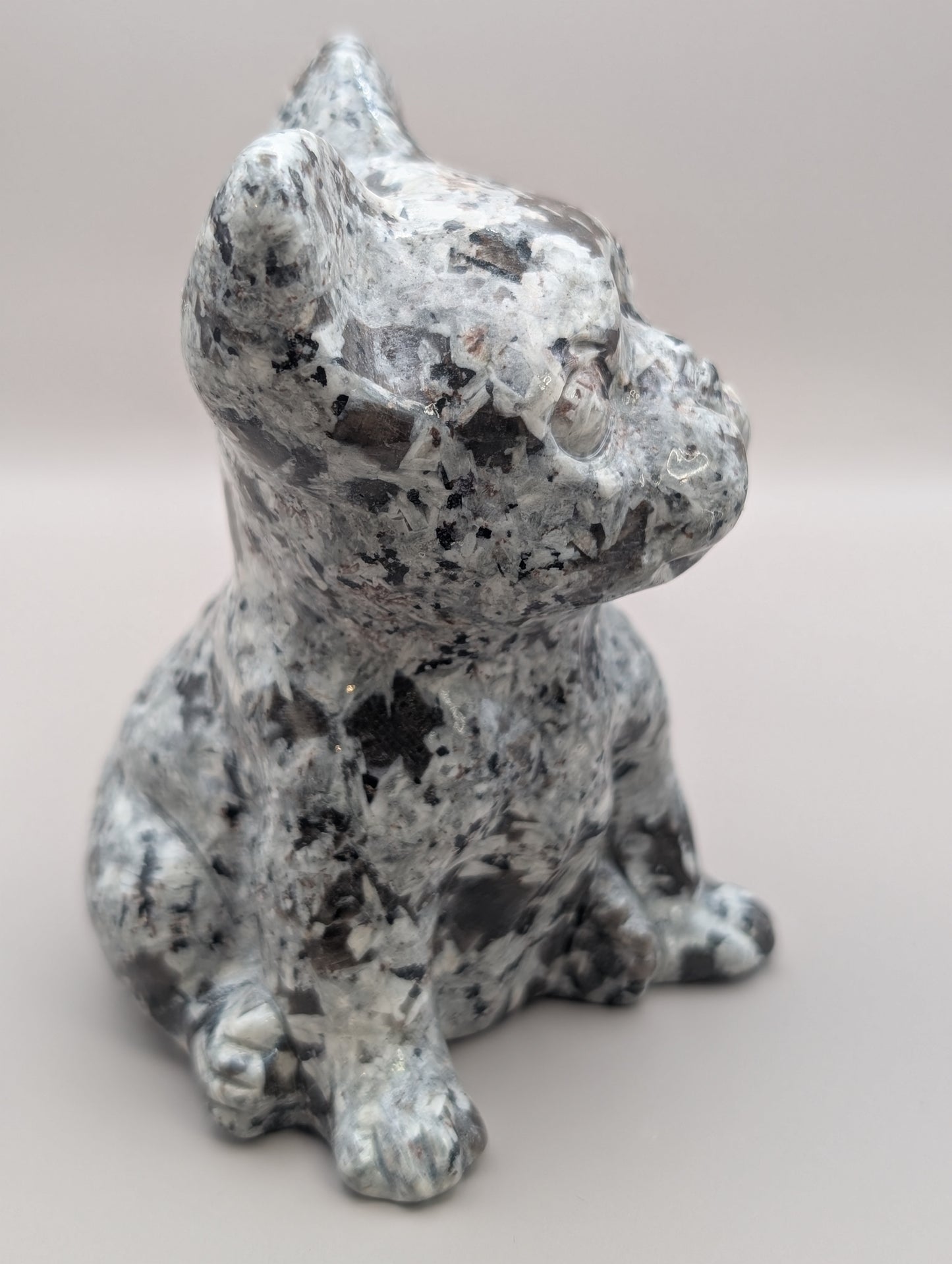 Yooperlite (Emberlite) Crystal Dog