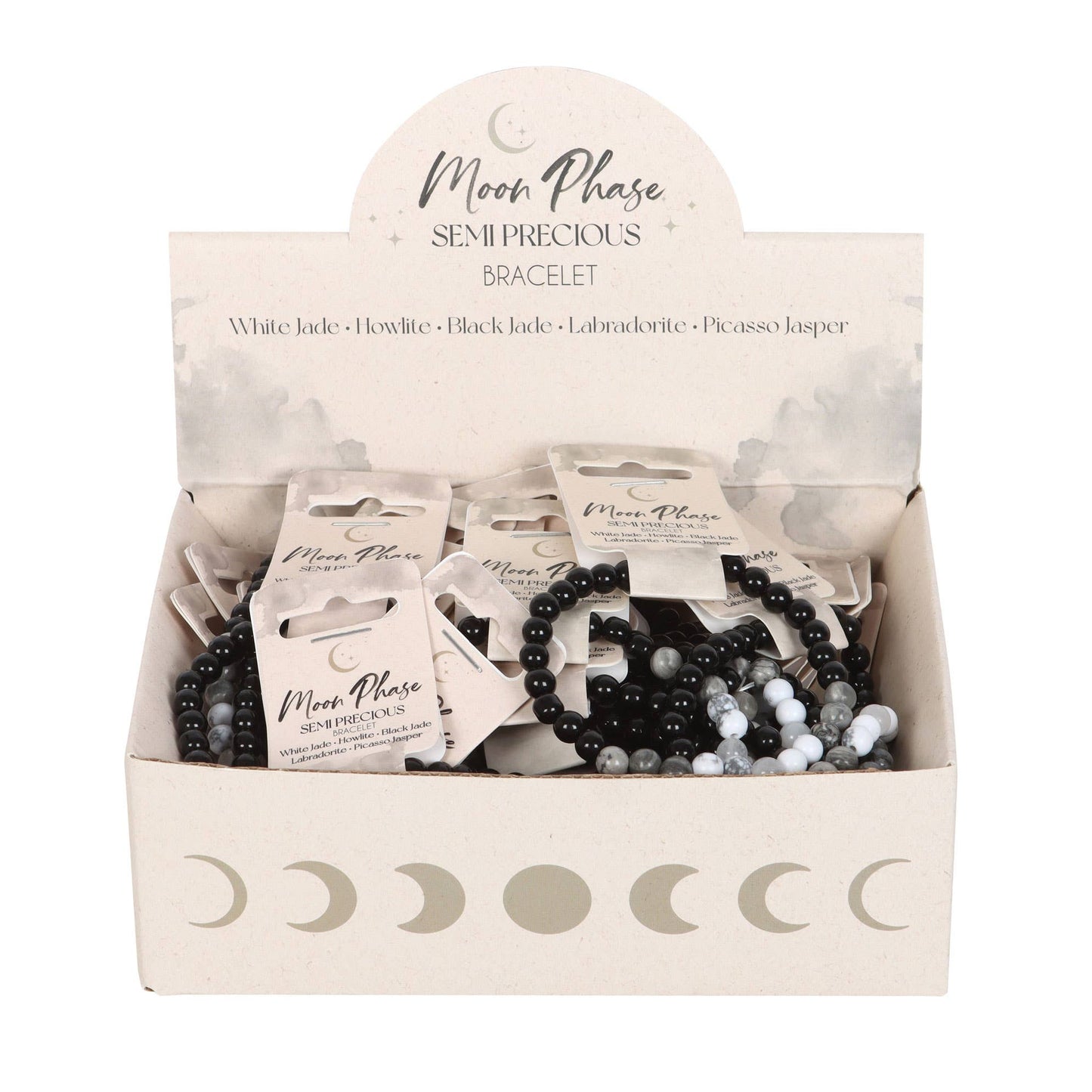 Moon Phase Crystal Bracelets